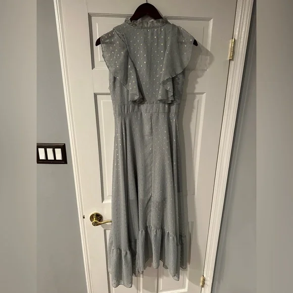 Mia Joy Joyfolie cassie dress in dusty blue size 14